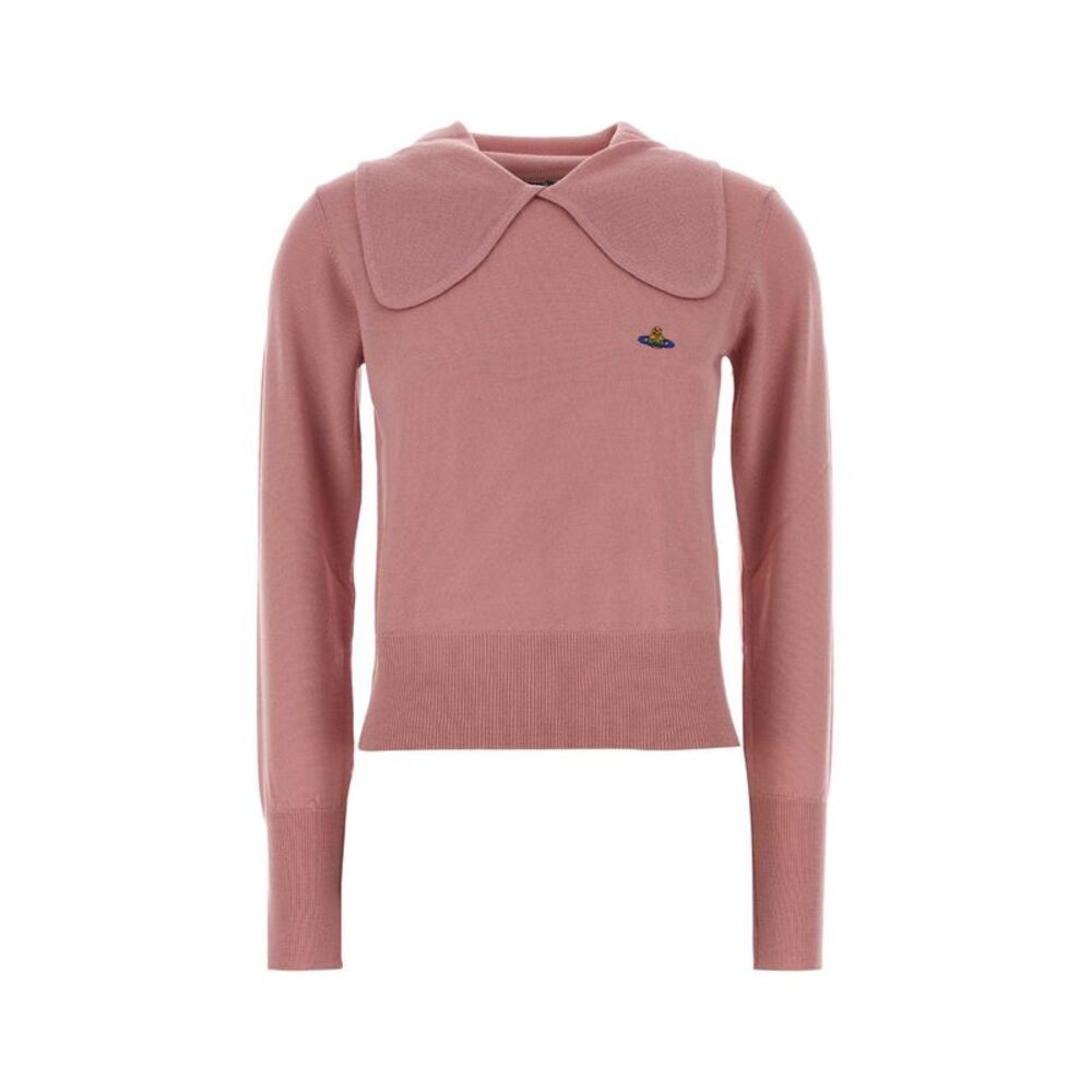 Vivienne Westwood Women Pink Wool Polo Shirt